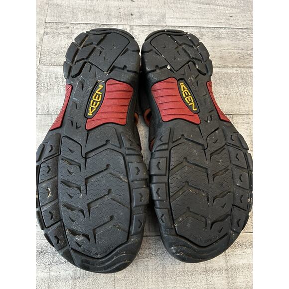 Keen Newport H2‎ Men\'s Sz 9.5 Casual Hiking Sandals Burnt Orange Gray main image 5